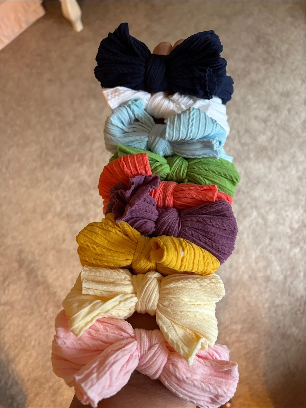 Baby Bow Headbands - Multi-Color Pack